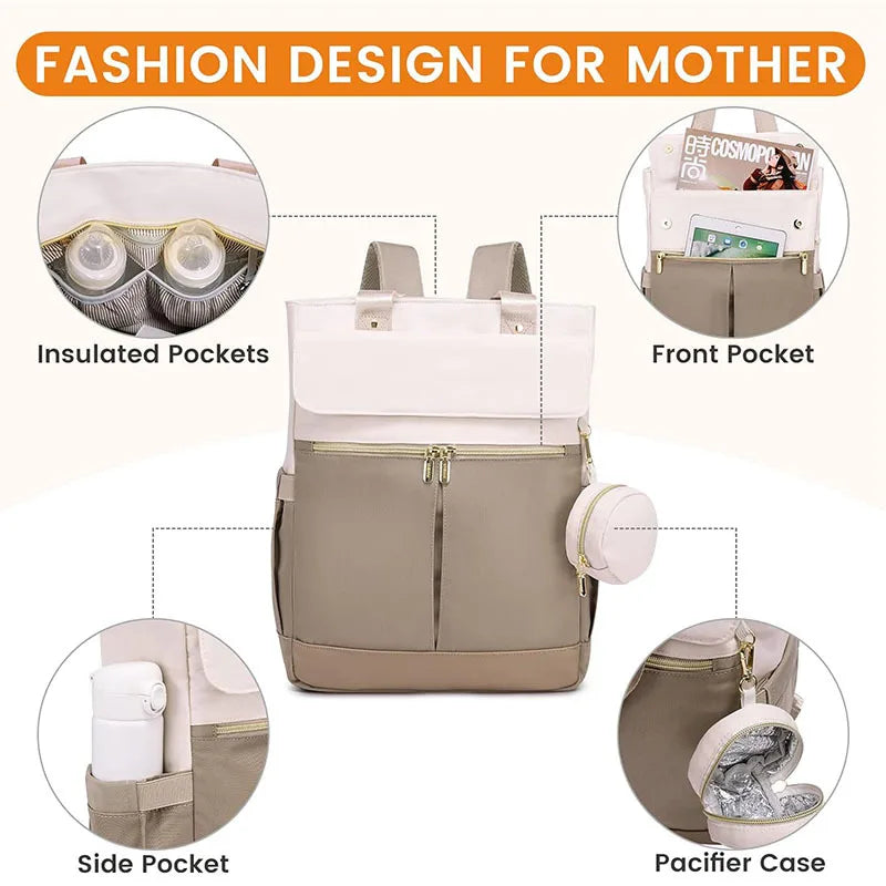 Baby Diaper Changing Bag With Mat