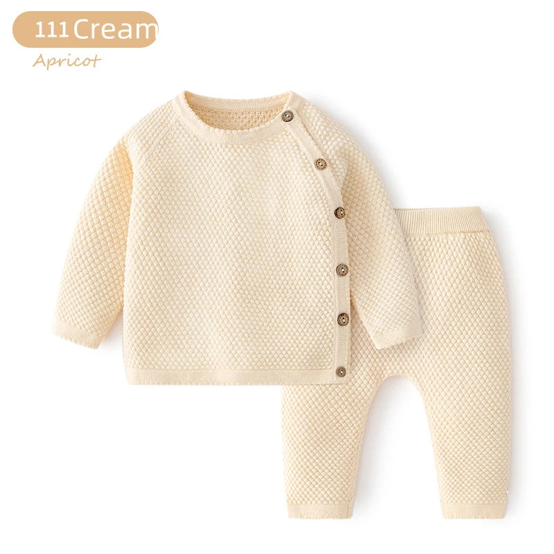 Baby Knitted Outfit 2pcs Set