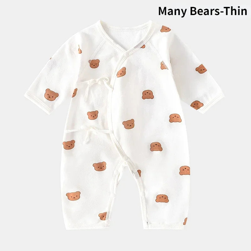 Baby Cotton Long Sleeves Rompers