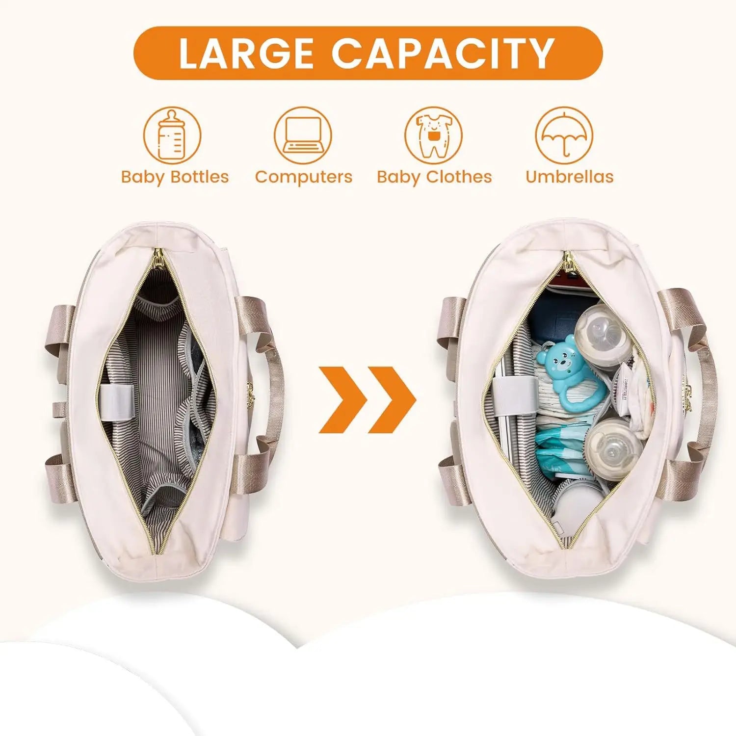 Baby Diaper Changing Bag With Mat