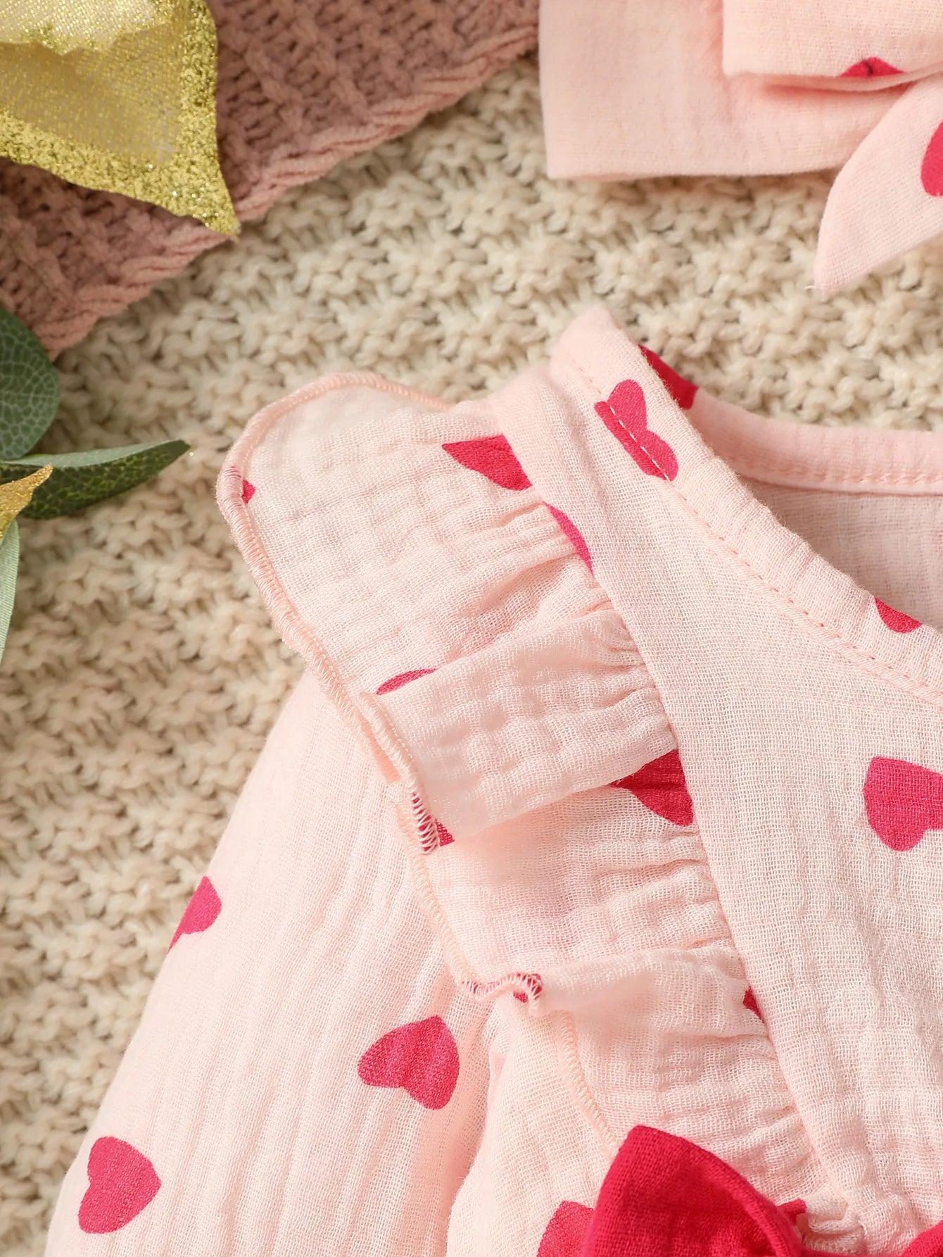 Baby Girl Long Sleeve Print Floral Jumpsuit