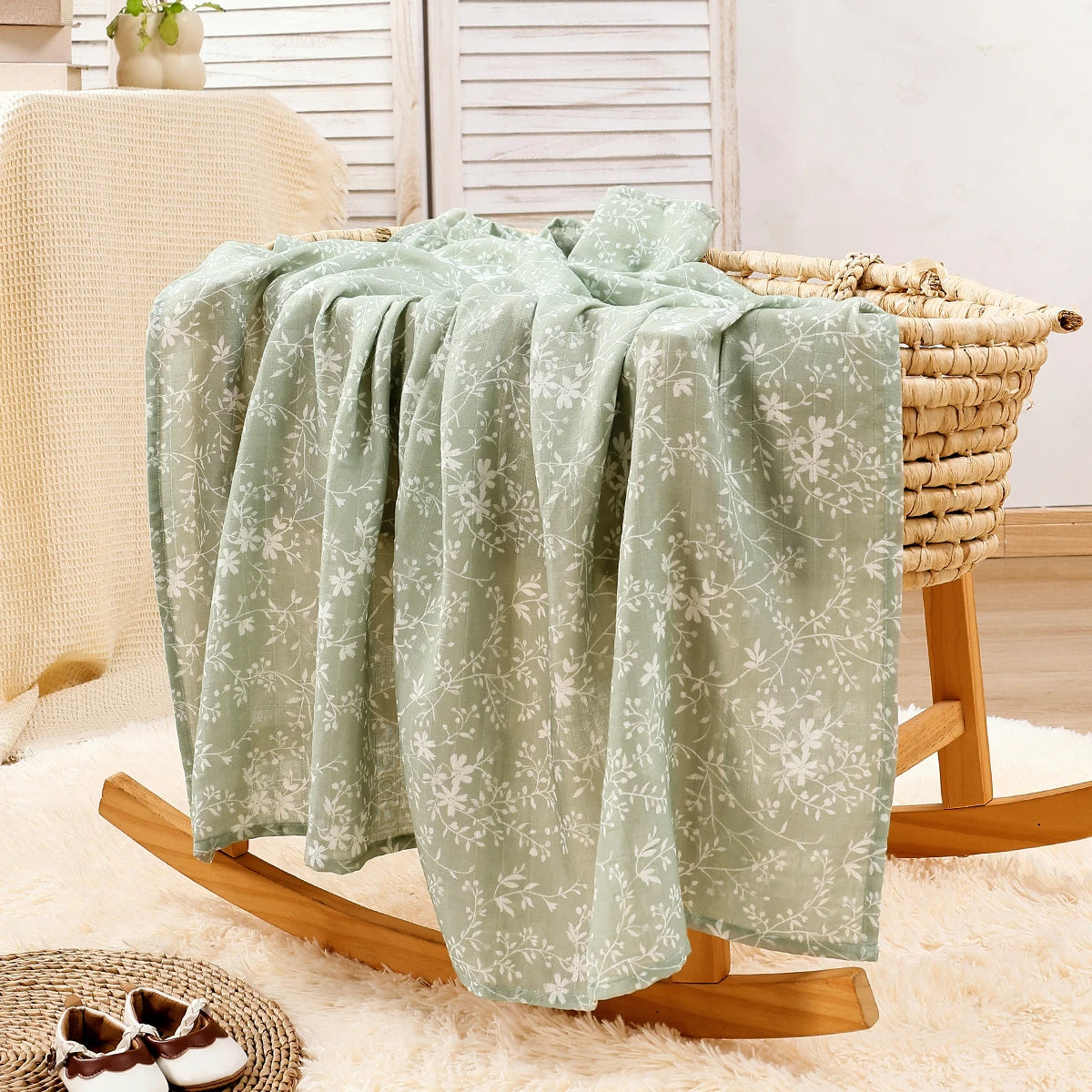 Baby Muslin Swaddle Blanket