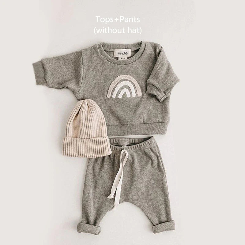 Baby Long-Sleeved Sweatshirts & Trousers