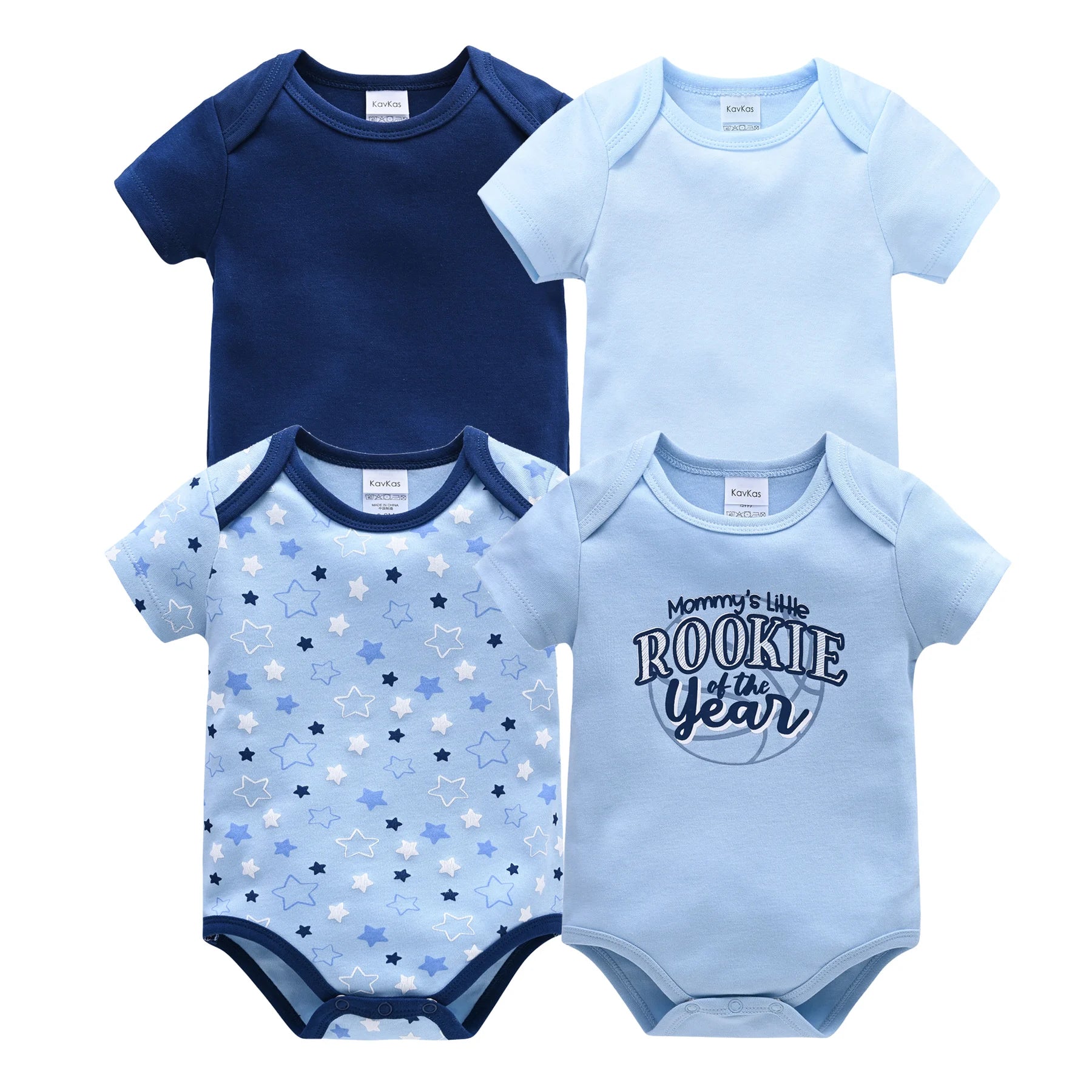 Baby Short Sleeve Bodysuit 100%Cotton