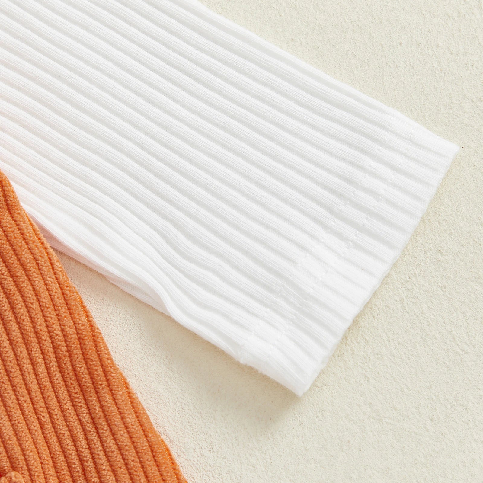 Baby Girl Halloween Long Sleeve Top & Overall Dress 3 Pcs Set