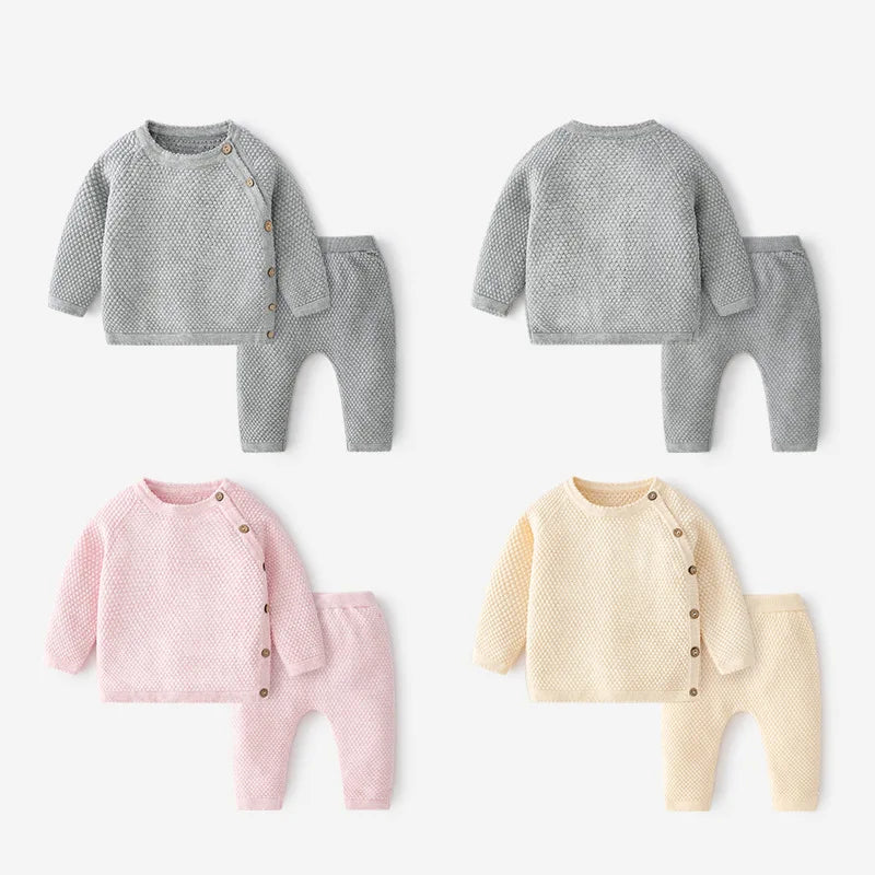 Baby Knitted Outfit 2pcs Set