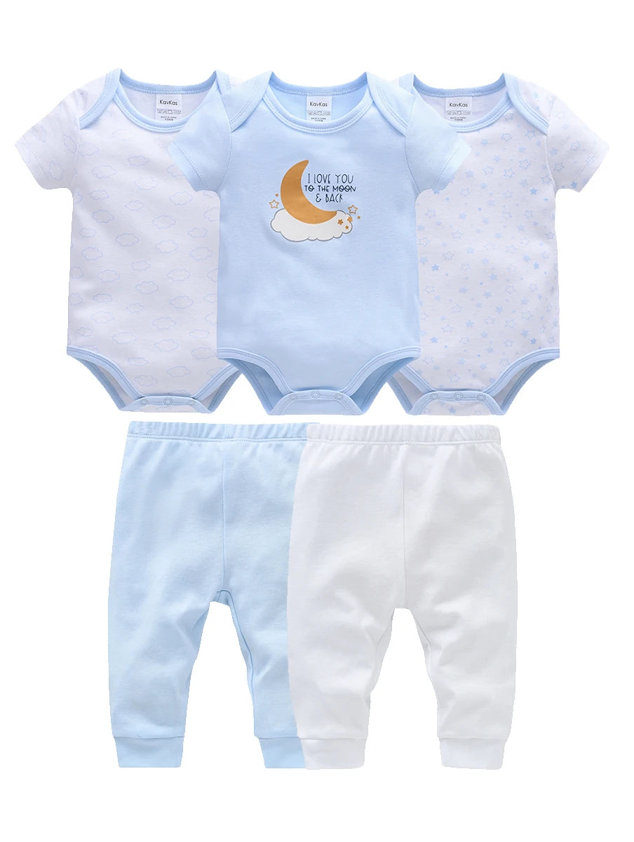 Baby Short Sleeve Bodysuit 100%Cotton