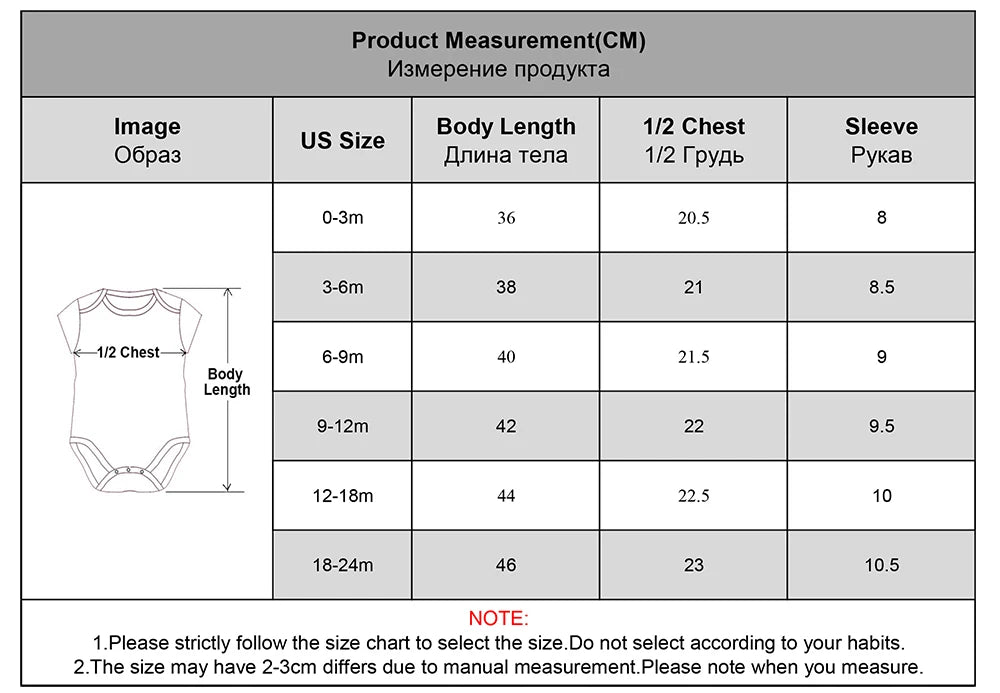 Baby Short Sleeve Bodysuit 100%Cotton
