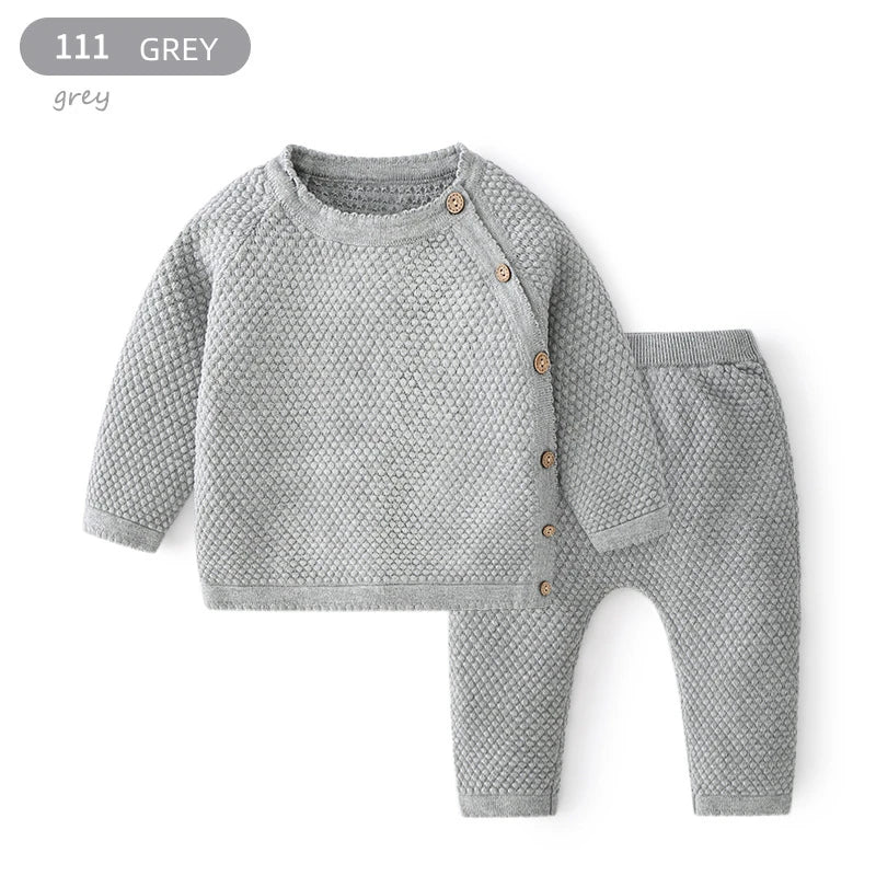 Baby Knitted Outfit 2pcs Set