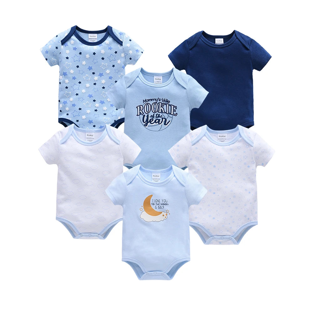 Baby Short Sleeve Bodysuit 100%Cotton