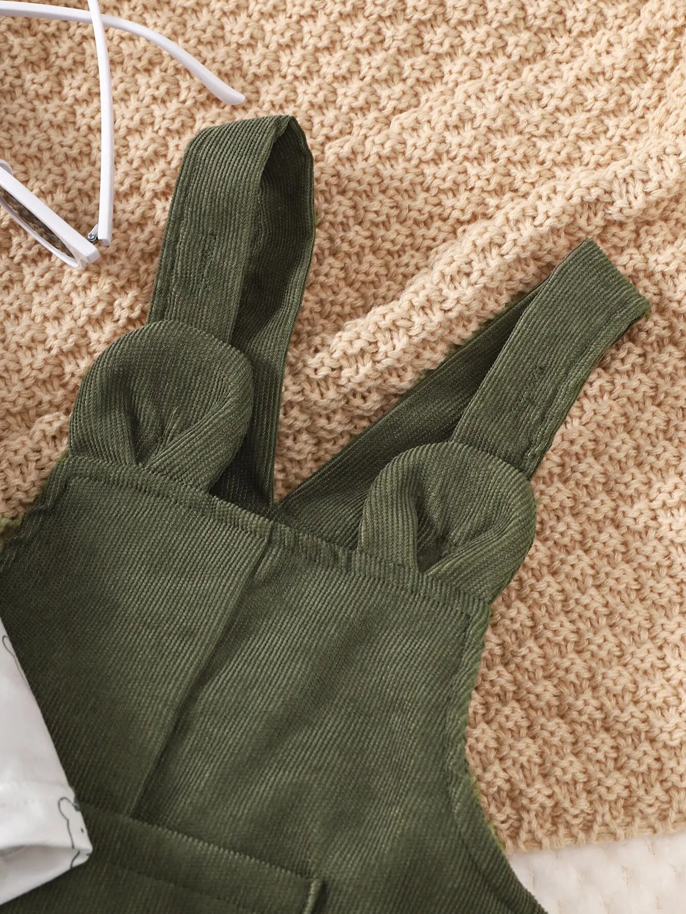 Baby Cute Little Bear Printed Clothing Set