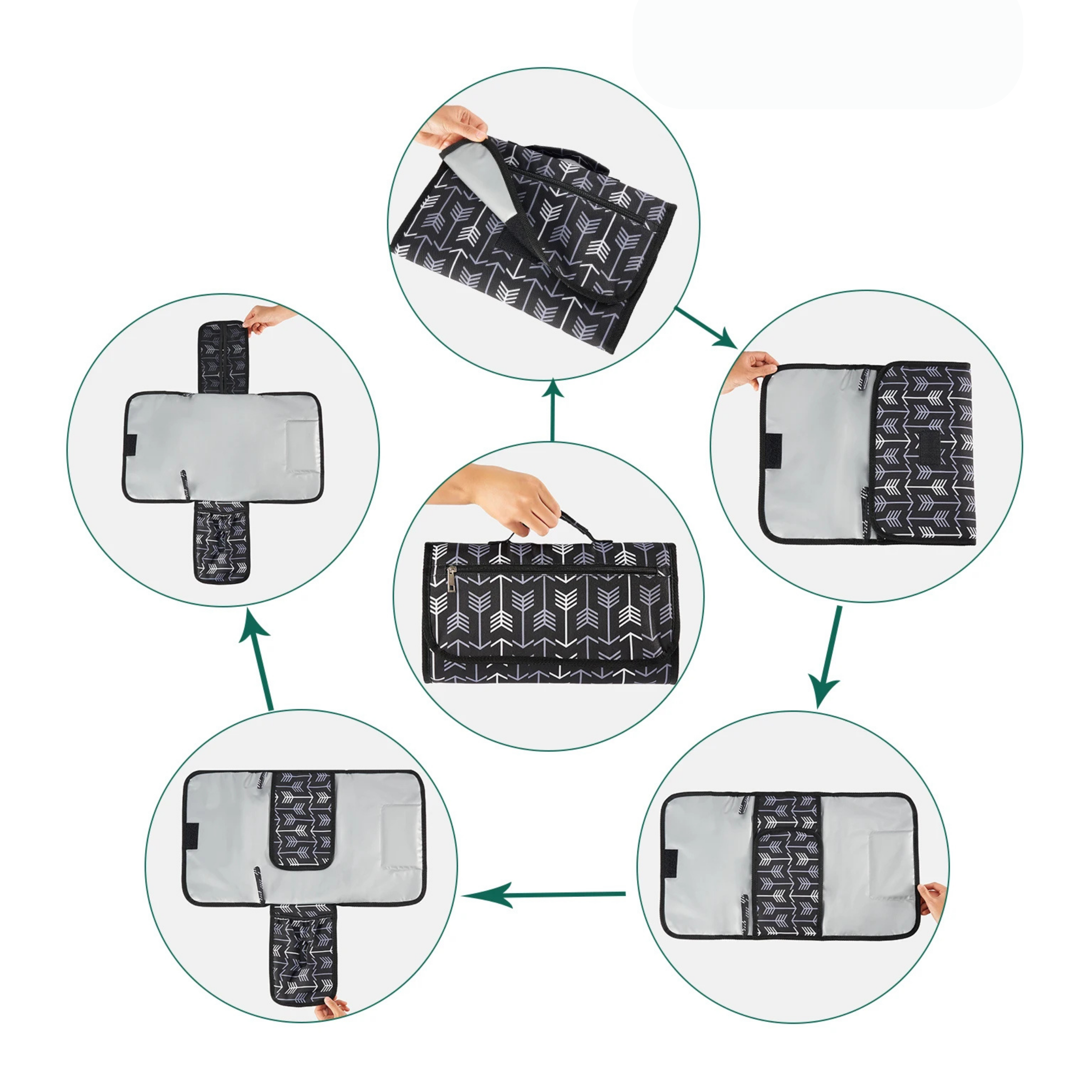 Foldable Waterproof Baby Changing Mat