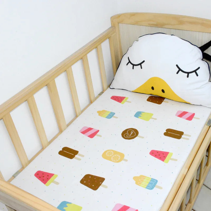 Baby Cot Bed Sheets 140x70cm