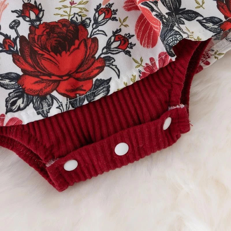 Baby Girl Cotton Dress With Bowknot