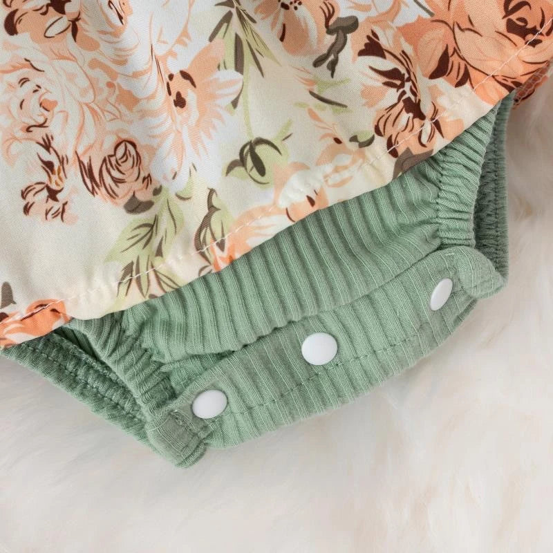 Baby Girl Cotton Dress With Bowknot