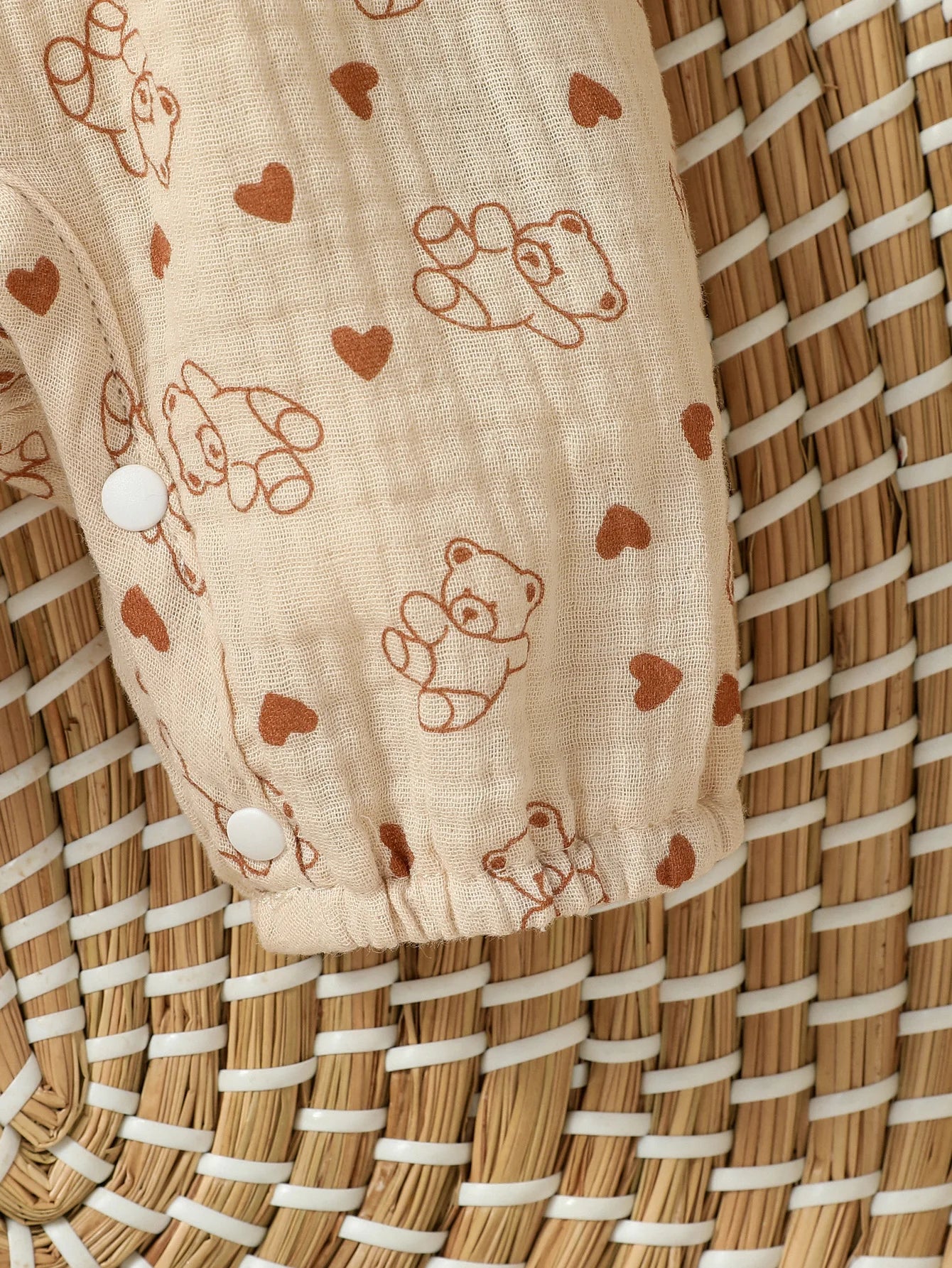 Baby Girl Long Sleeve Print Floral Jumpsuit