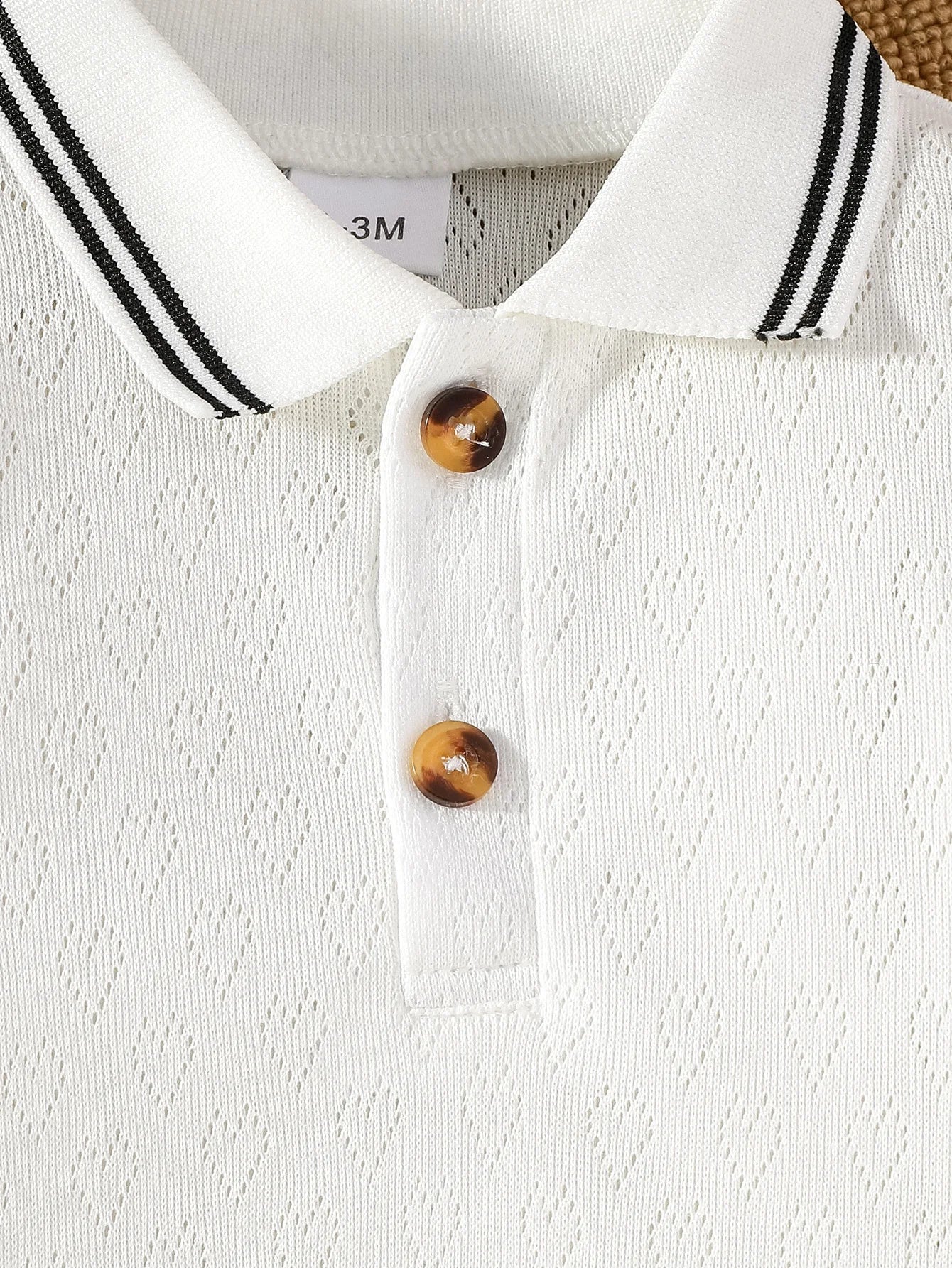 Baby Boys Long Sleeve Button Up Jumpsuits - 2Pc Set