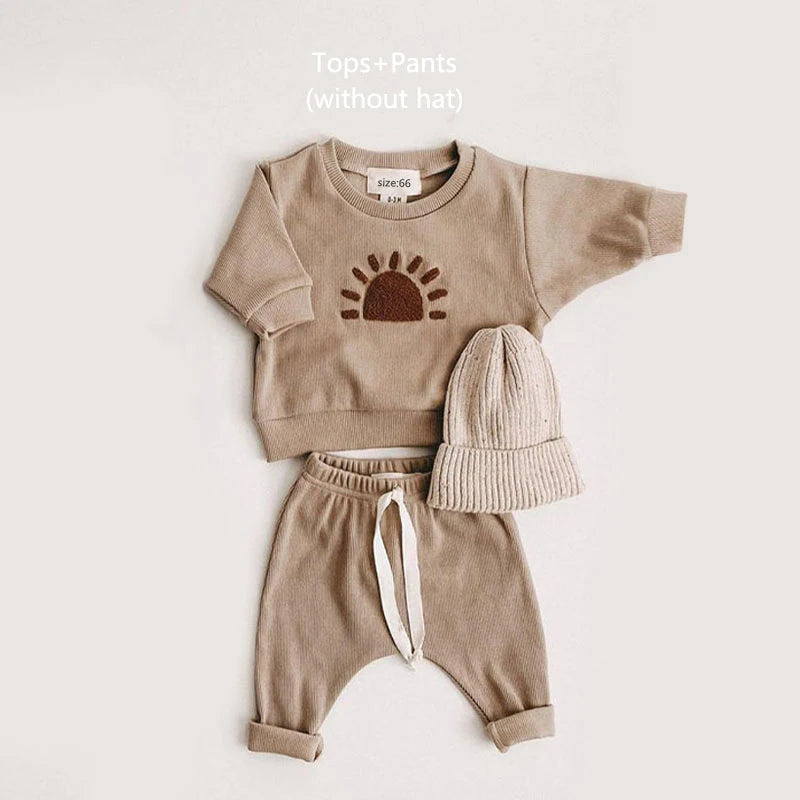 Baby Long-Sleeved Sweatshirts & Trousers