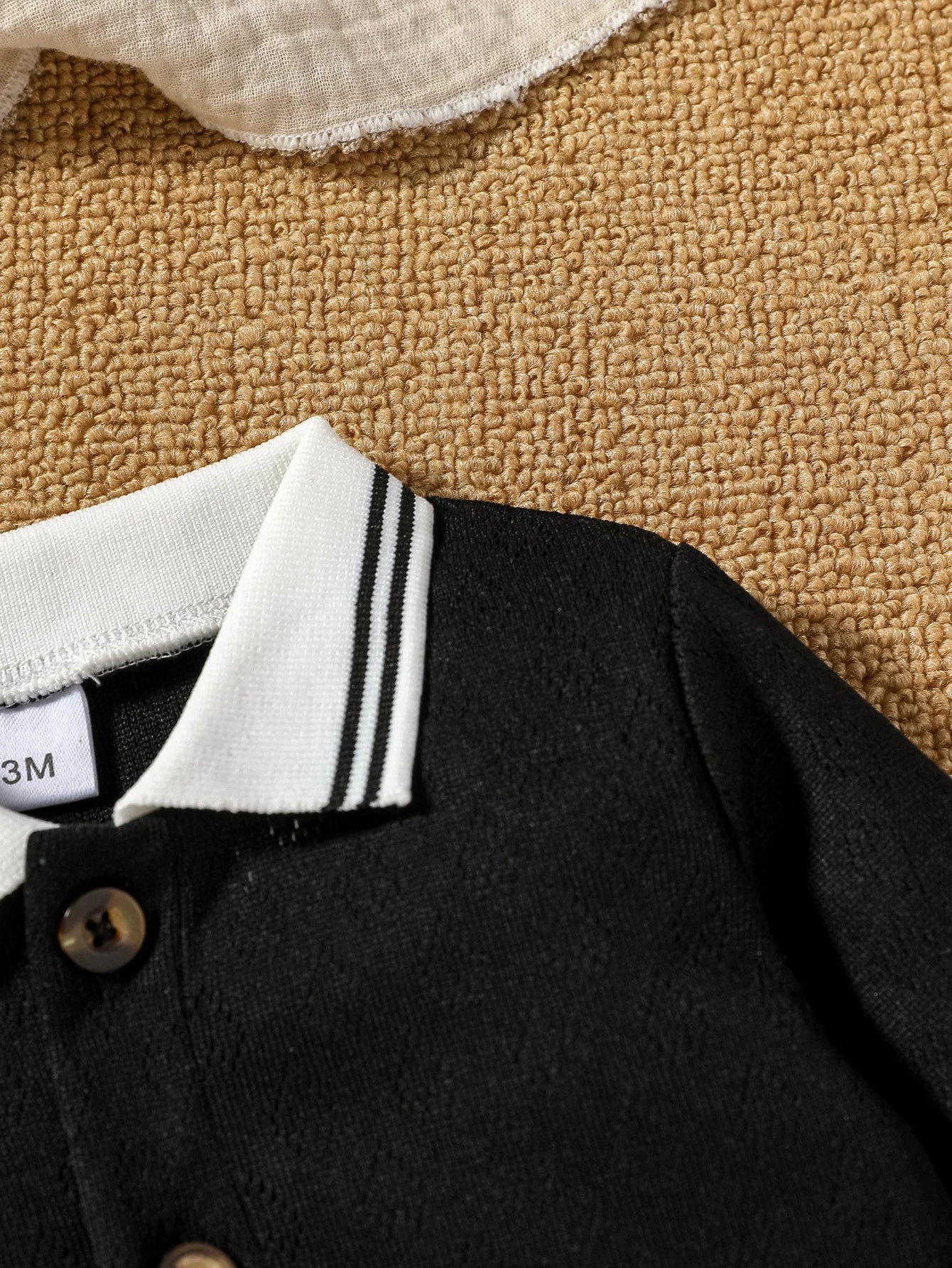 Baby Boys Long Sleeve Button Up Jumpsuits - 2Pc Set