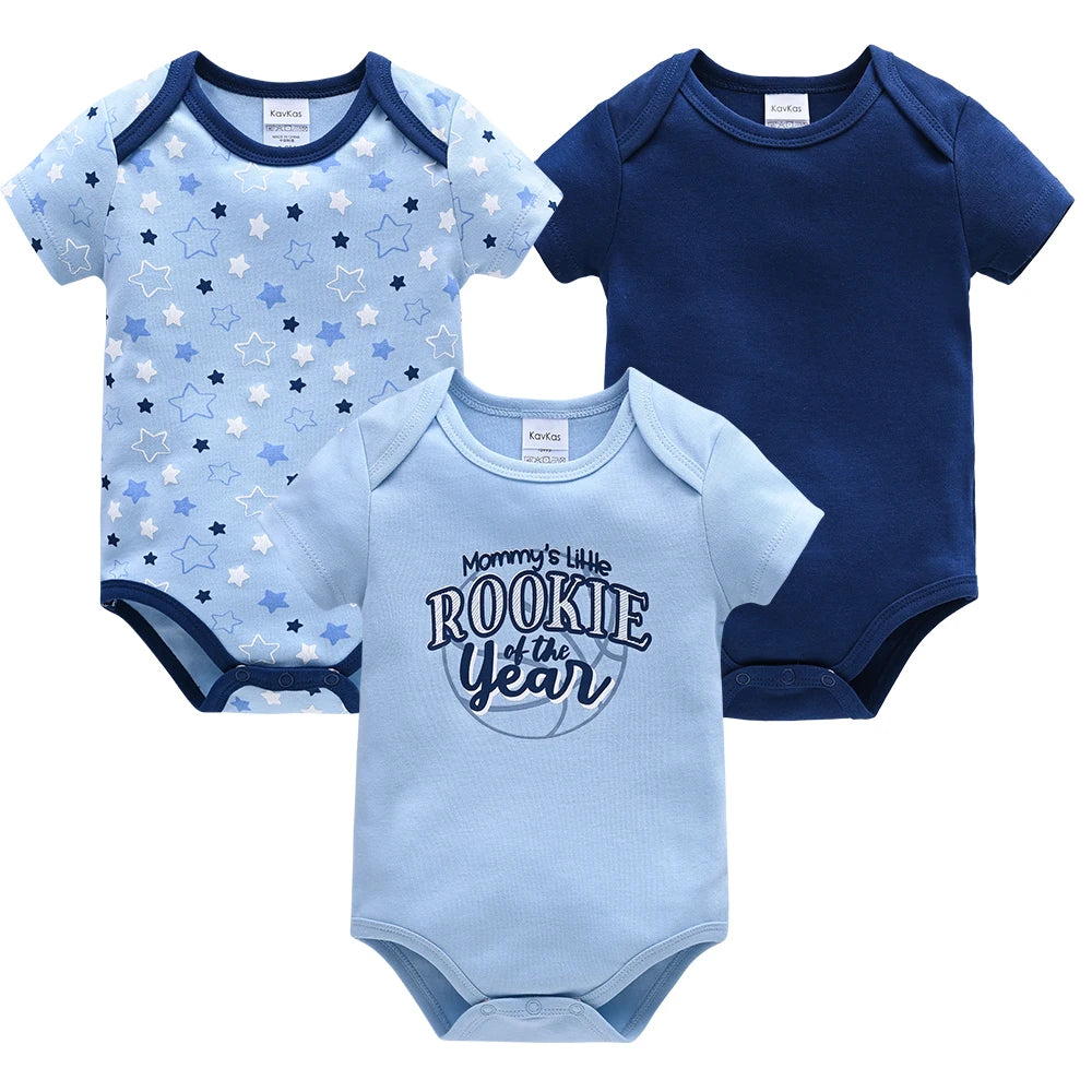 Baby Short Sleeve Bodysuit 100%Cotton