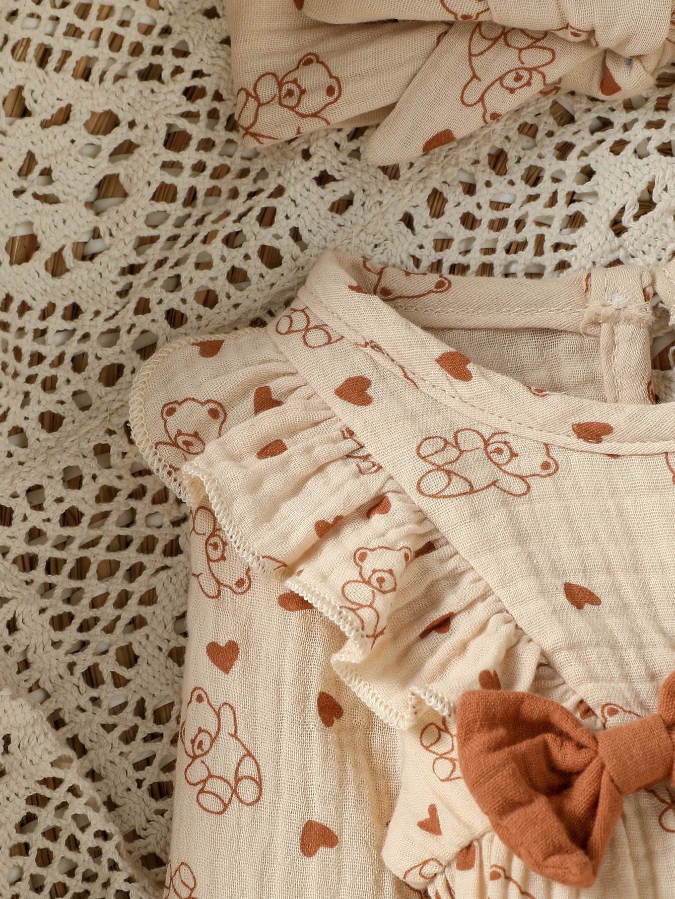 Baby Girl Long Sleeve Print Floral Jumpsuit